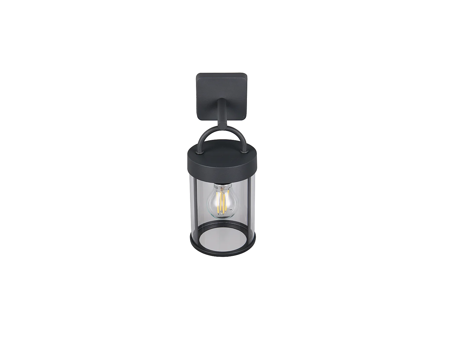 Wandlamp ALMERIA - 0x0x29 cm - Antraciet