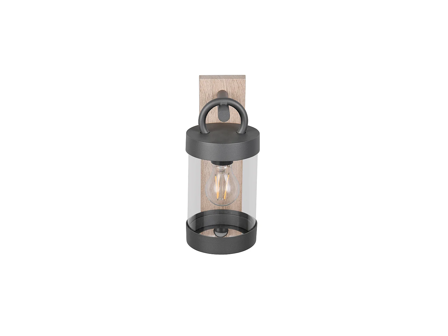 Wandlamp SAMBESI - 0x0x33 cm - Bruin