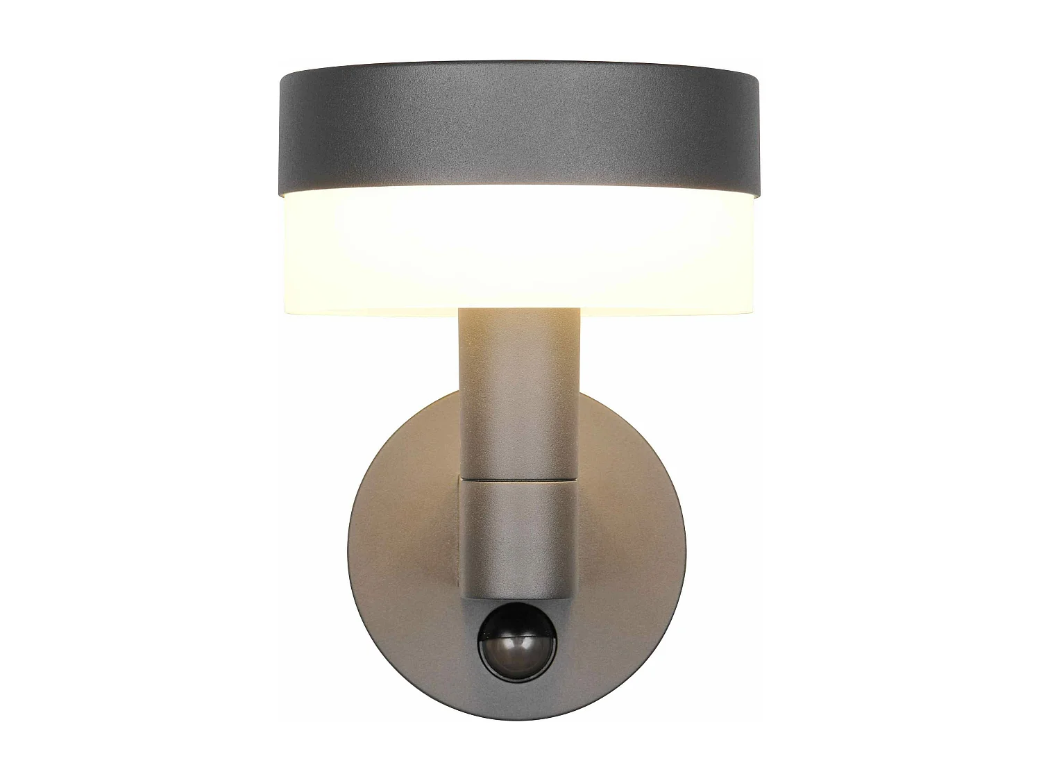 Applique da esterno LED c/sensore movimento, alluminio, H 23 cm, Mackenzie