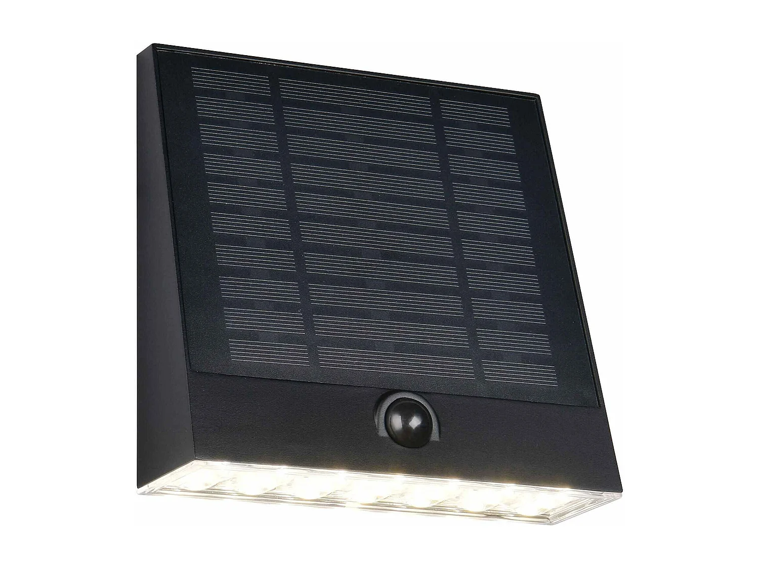 Applique da esterno LED, solare, c/sensori, nero, L 16 cm, Alvorada