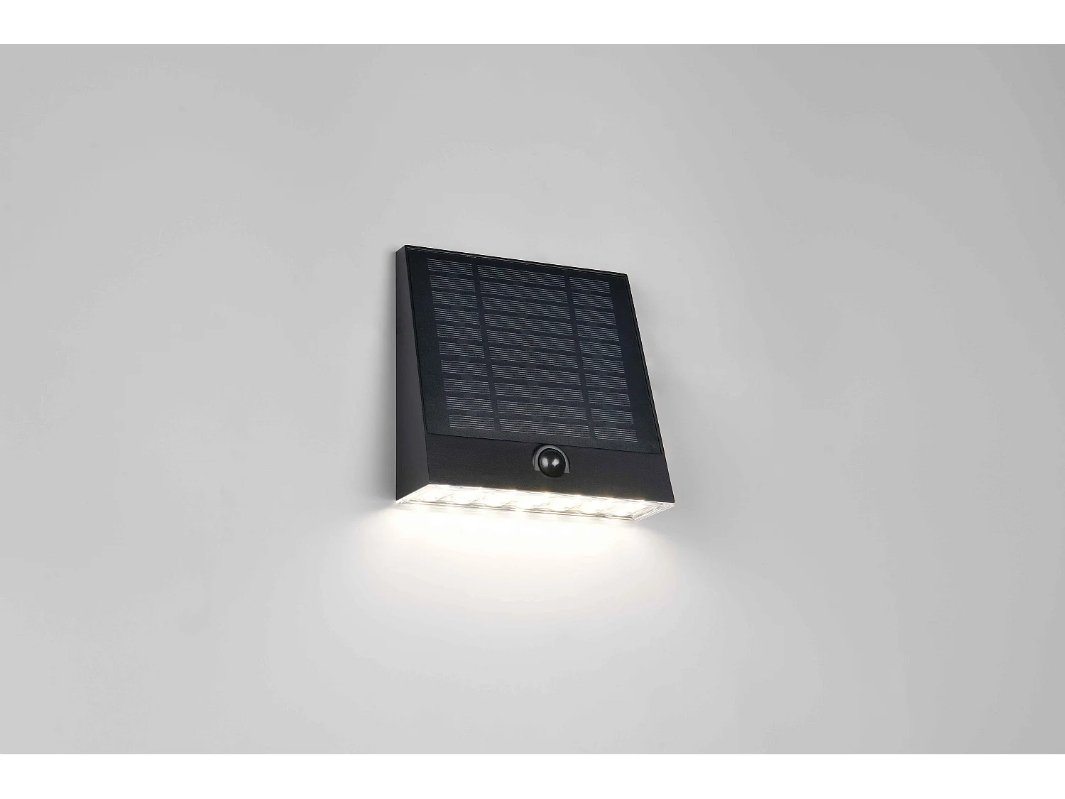 Applique da esterno LED, solare, c/sensori, nero, L 16 cm, Alvorada
