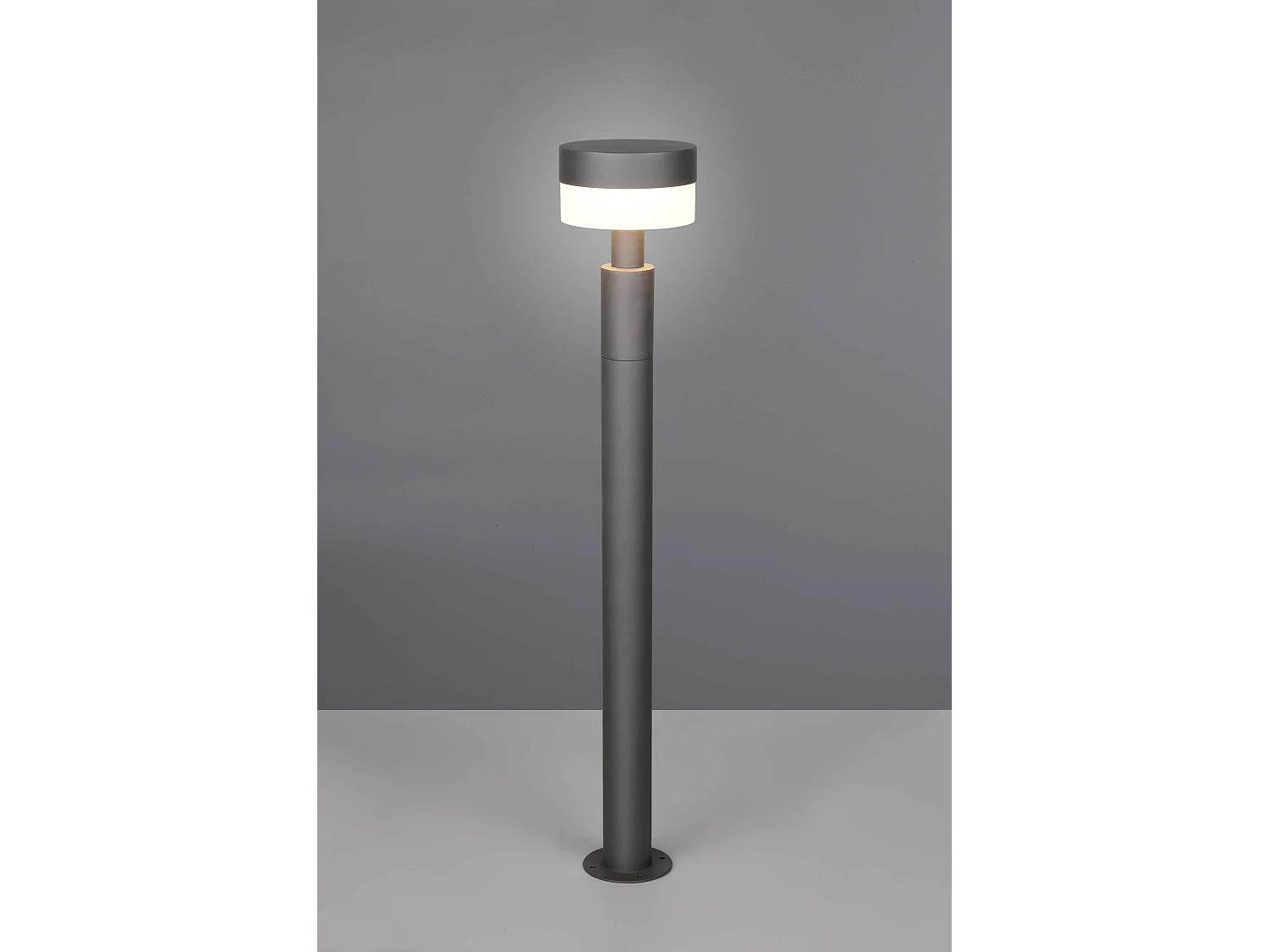 Palo alto da esterno LED, alluminio, antracite, H 95 cm, Mackenzie