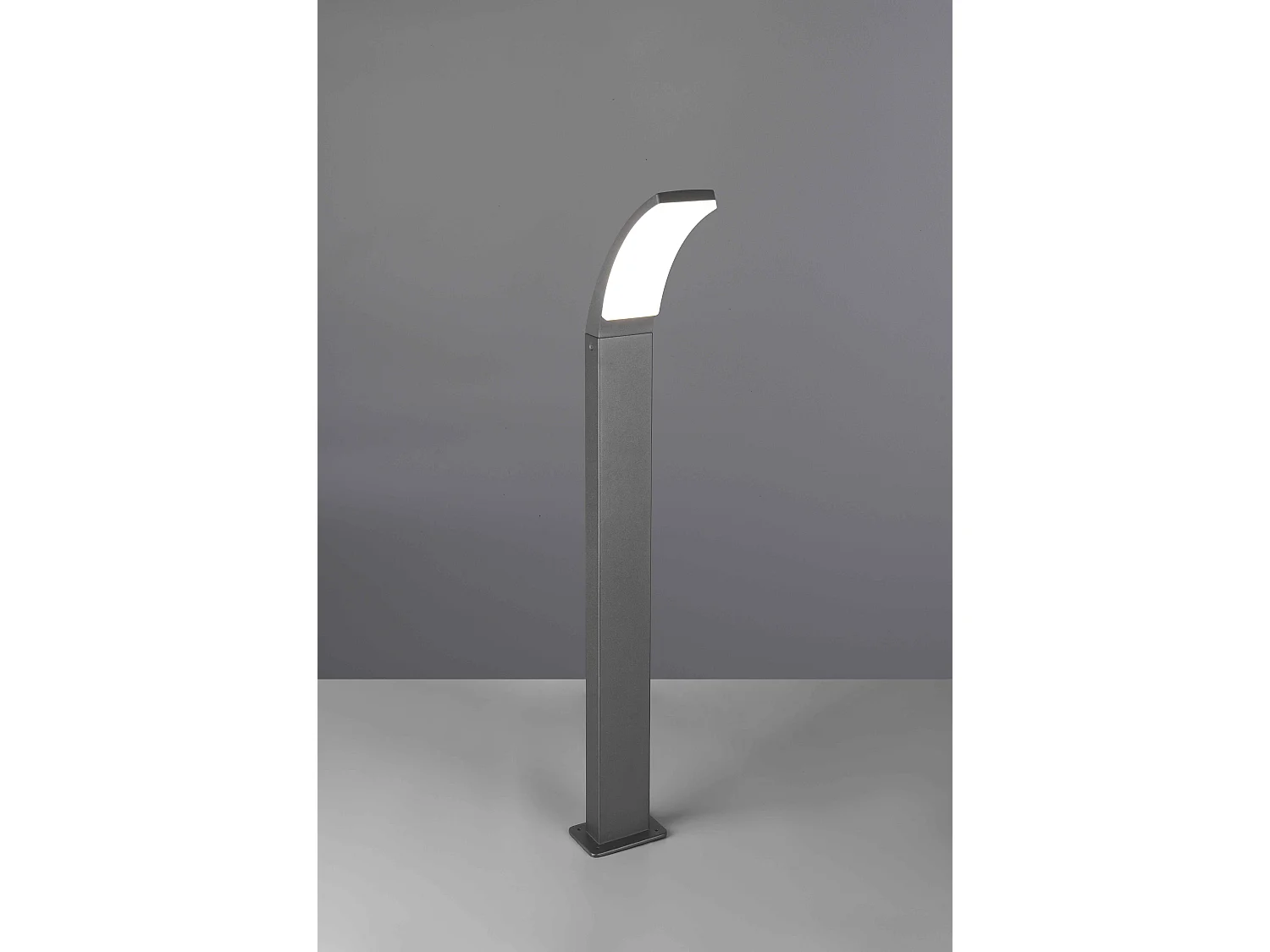 Palo alto da esterno LED, alluminio, antracite, H 100 cm, Beja