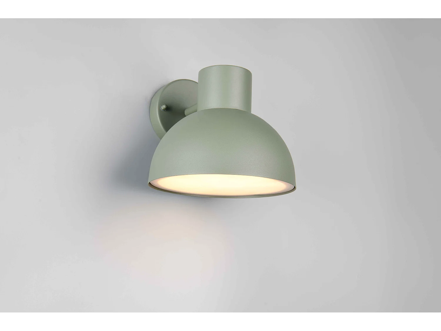 Wandlamp ELBE - 24x24x18.5 cm - Groen