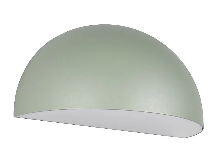 Applique da esterno, metallo, verde, L 27 cm, Maas