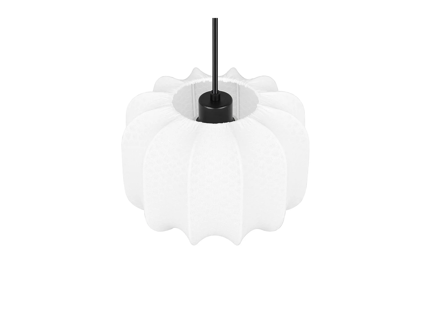 Hanglamp MADELINE - 25x25x150 cm - Zwart