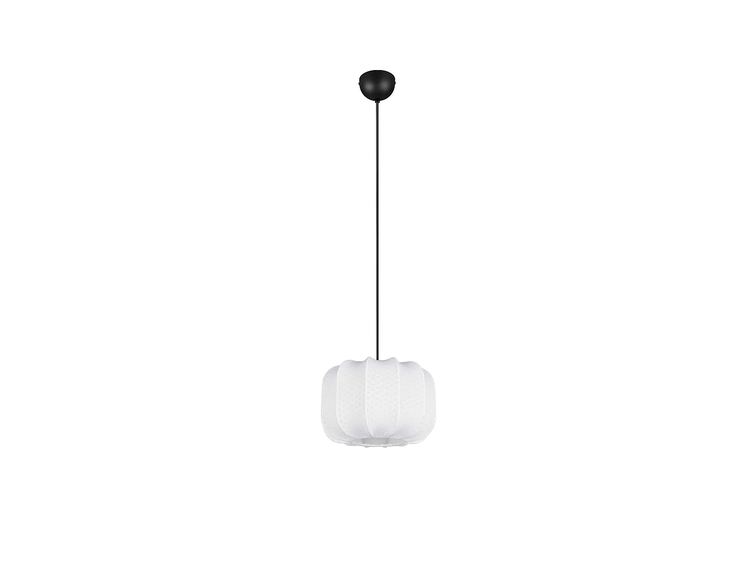Hanglamp MADELINE - 25x25x150 cm - Zwart