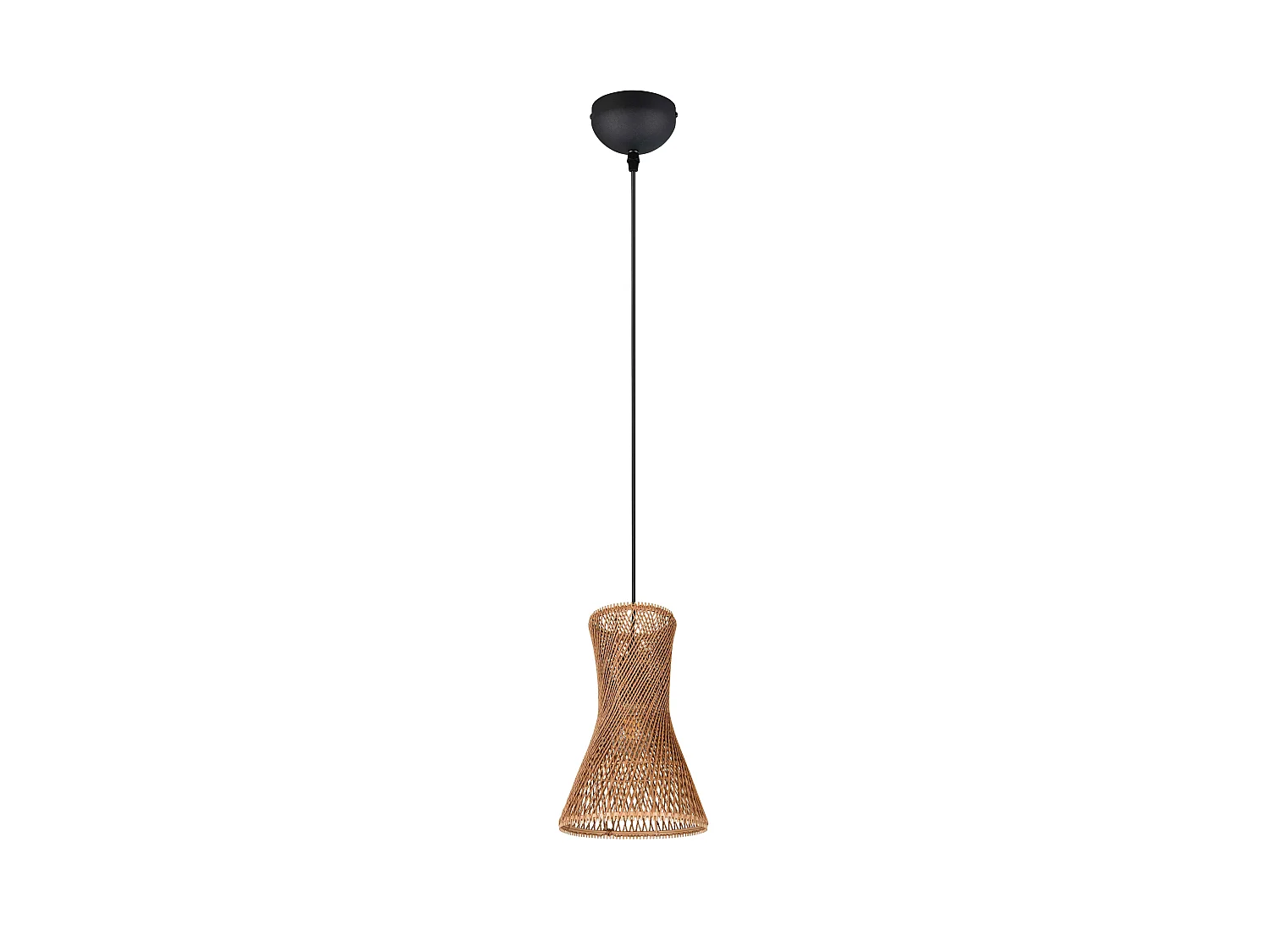 Hanglamp BIJOU - 20x20x150 cm - Zwart