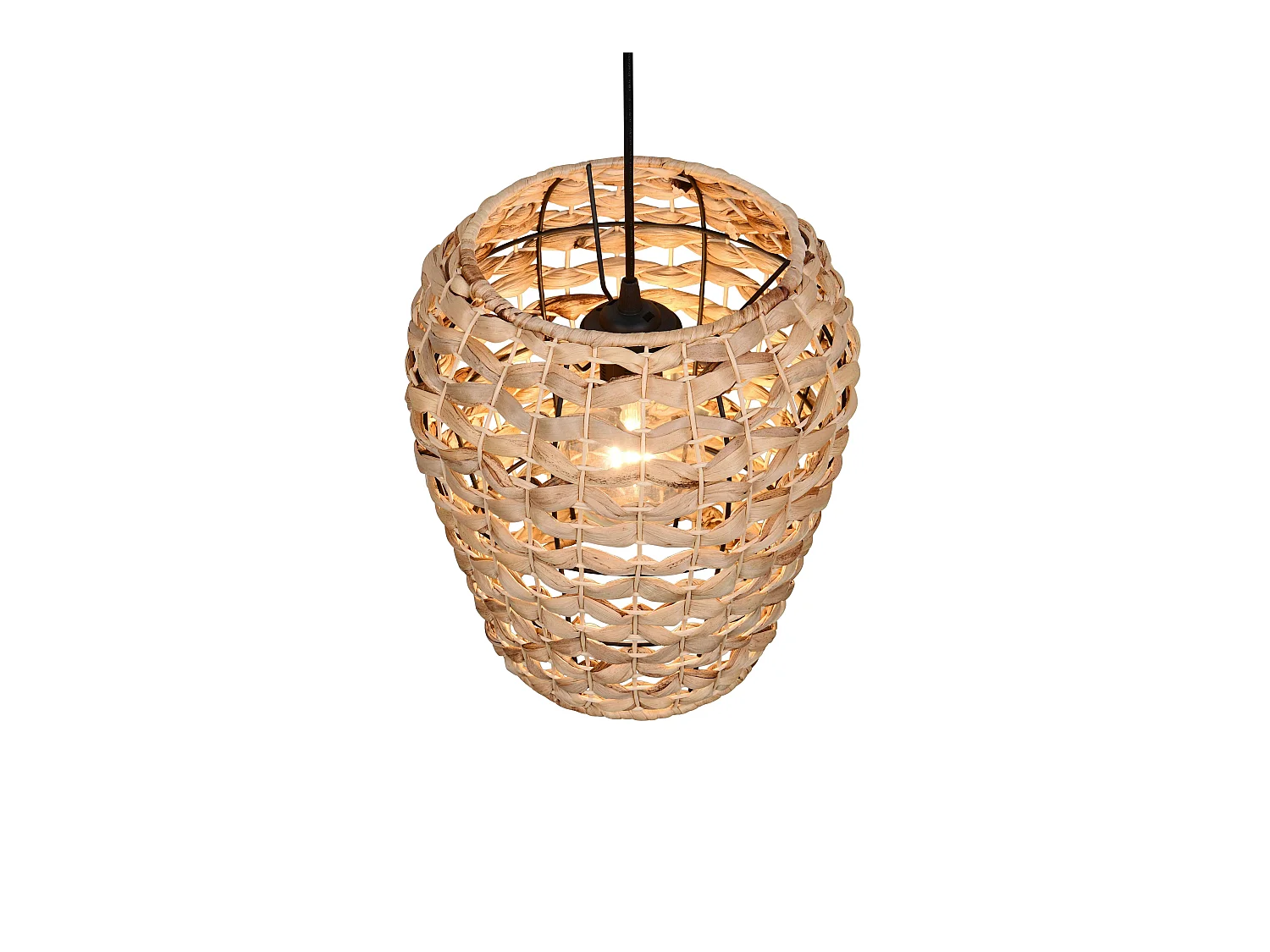 Hanglamp JEAN - 29x29x150 cm - Zwart