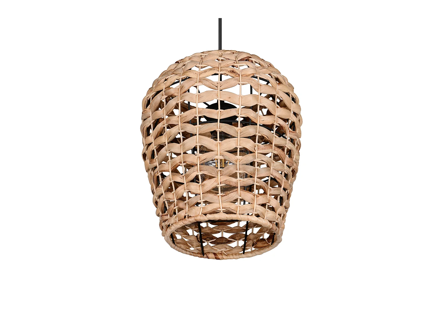 Hanglamp JEAN - 29x29x150 cm - Zwart
