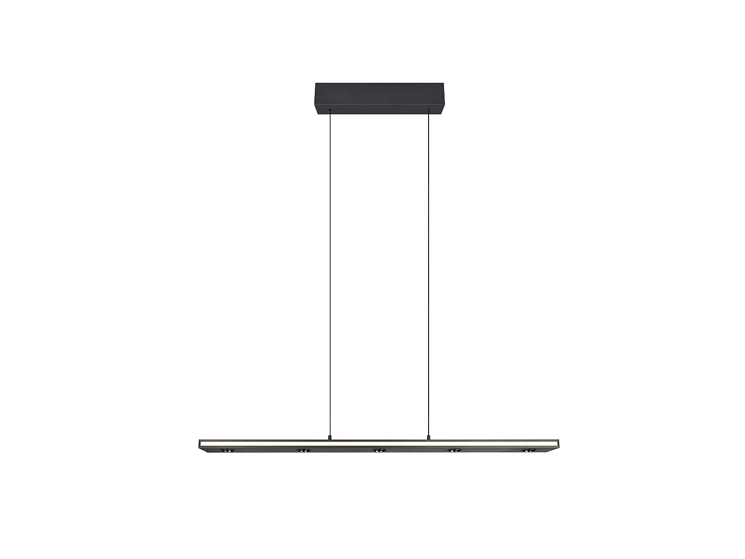 Hanglamp GRAHAM - 0x0x200 cm - Zwart