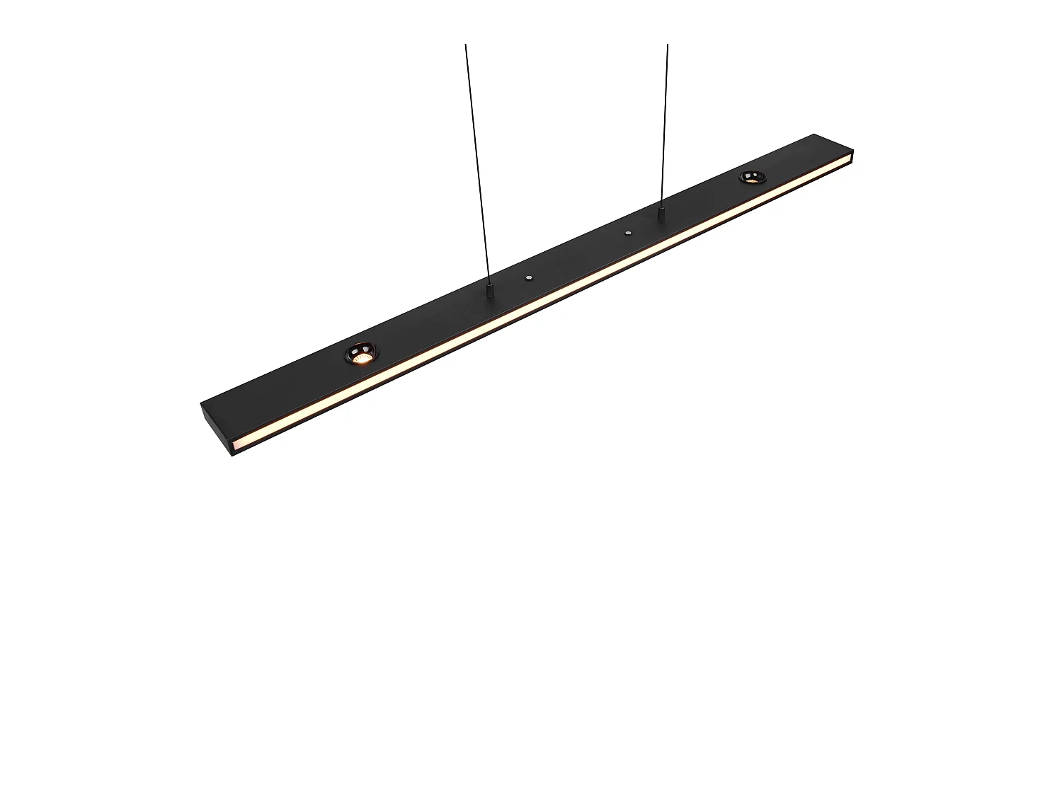 Hanglamp GRAHAM - 0x0x200 cm - Zwart