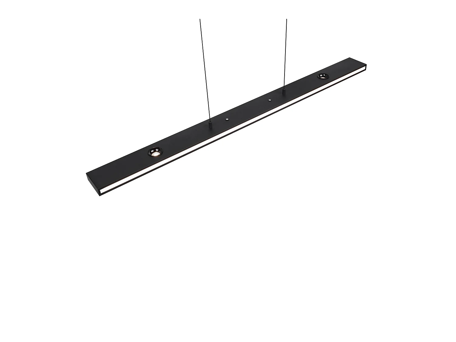 Hanglamp GRAHAM - 0x0x200 cm - Zwart