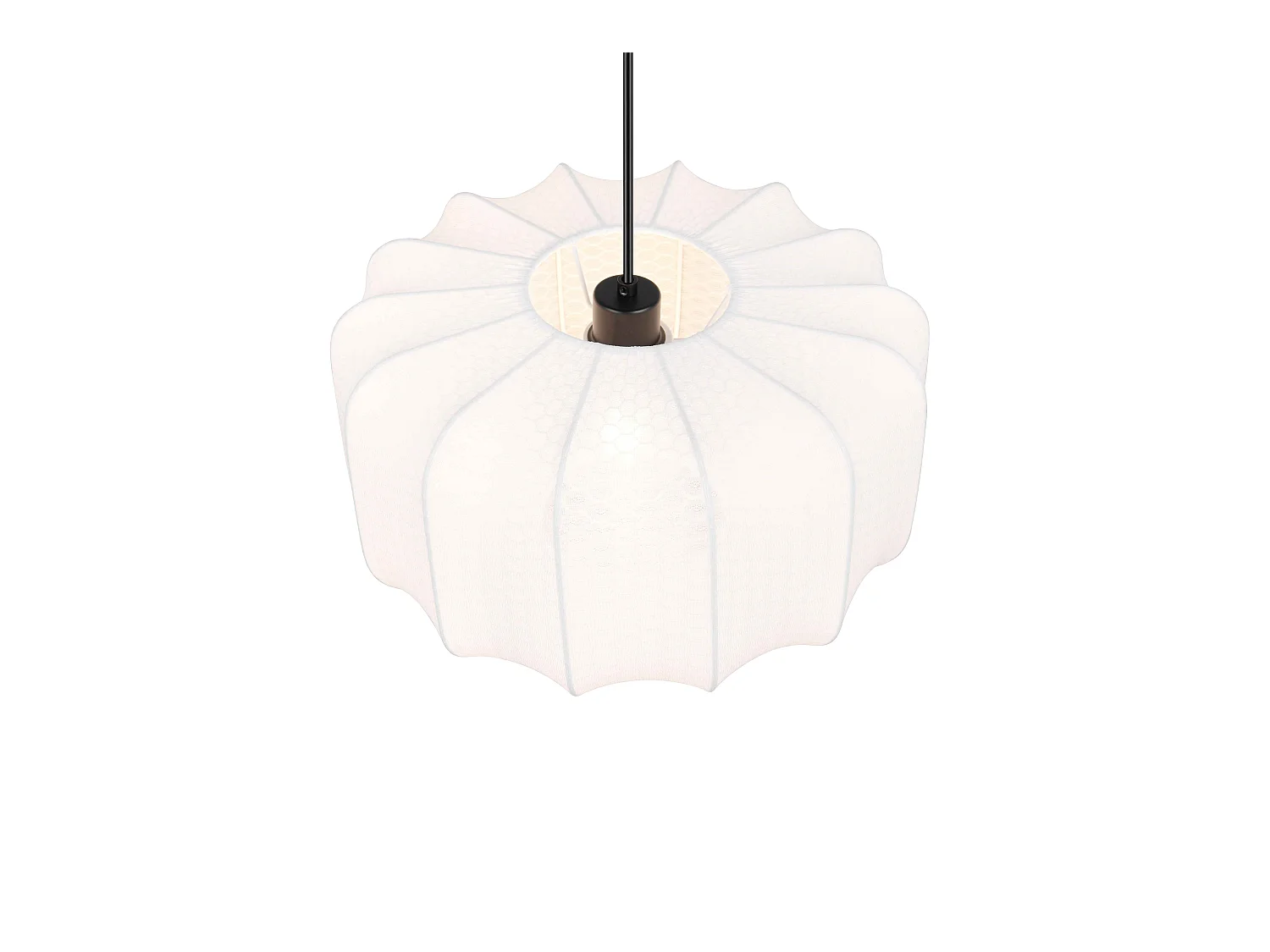 Hanglamp MADELINE - 40x40x150 cm - Zwart