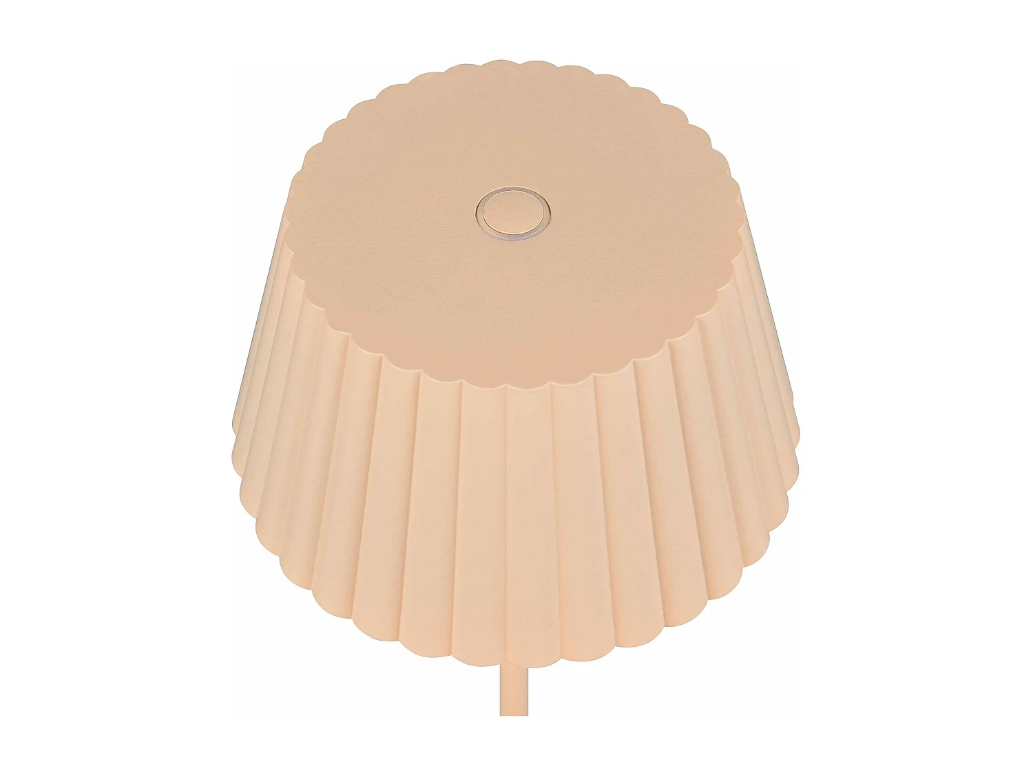 Piantana LED ricaricabile, metallo, sabbia, H 123 cm, Suarez