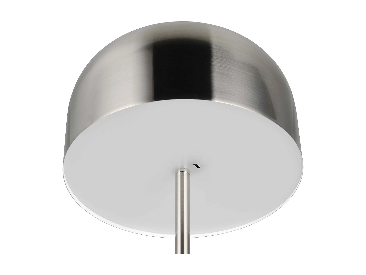 Piantana LED ricaricabile, metallo, acciaio, H 147 cm, Jeff