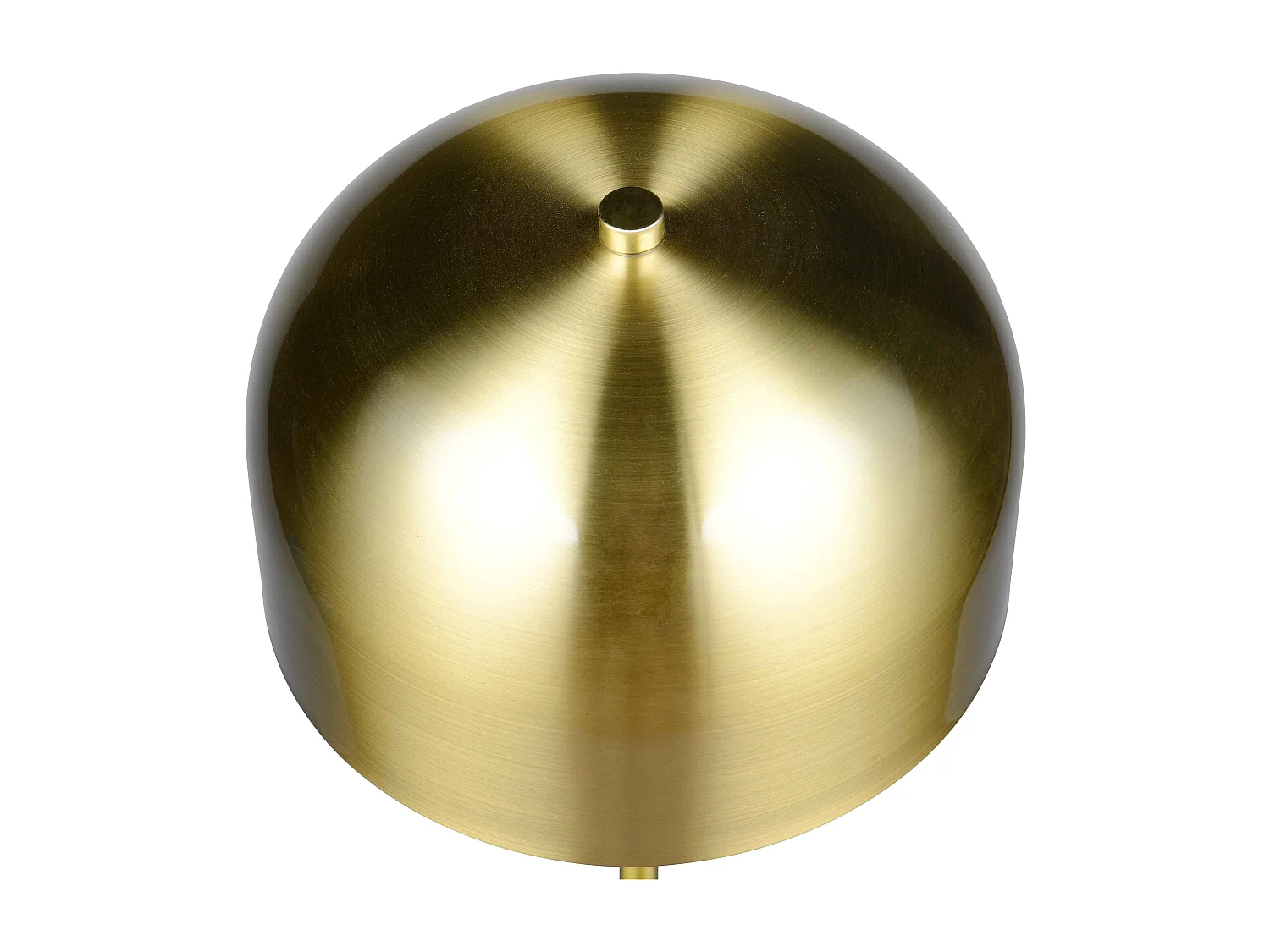 Piantana LED ricaricabile, metallo, ottone, H 147 cm, Jeff