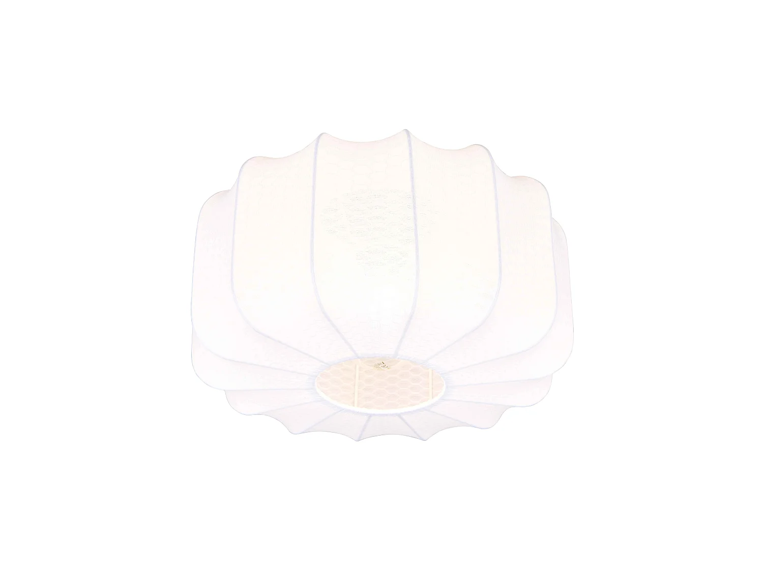 Plafondlamp MADELINE - 40x40x22.5 cm - Zwart