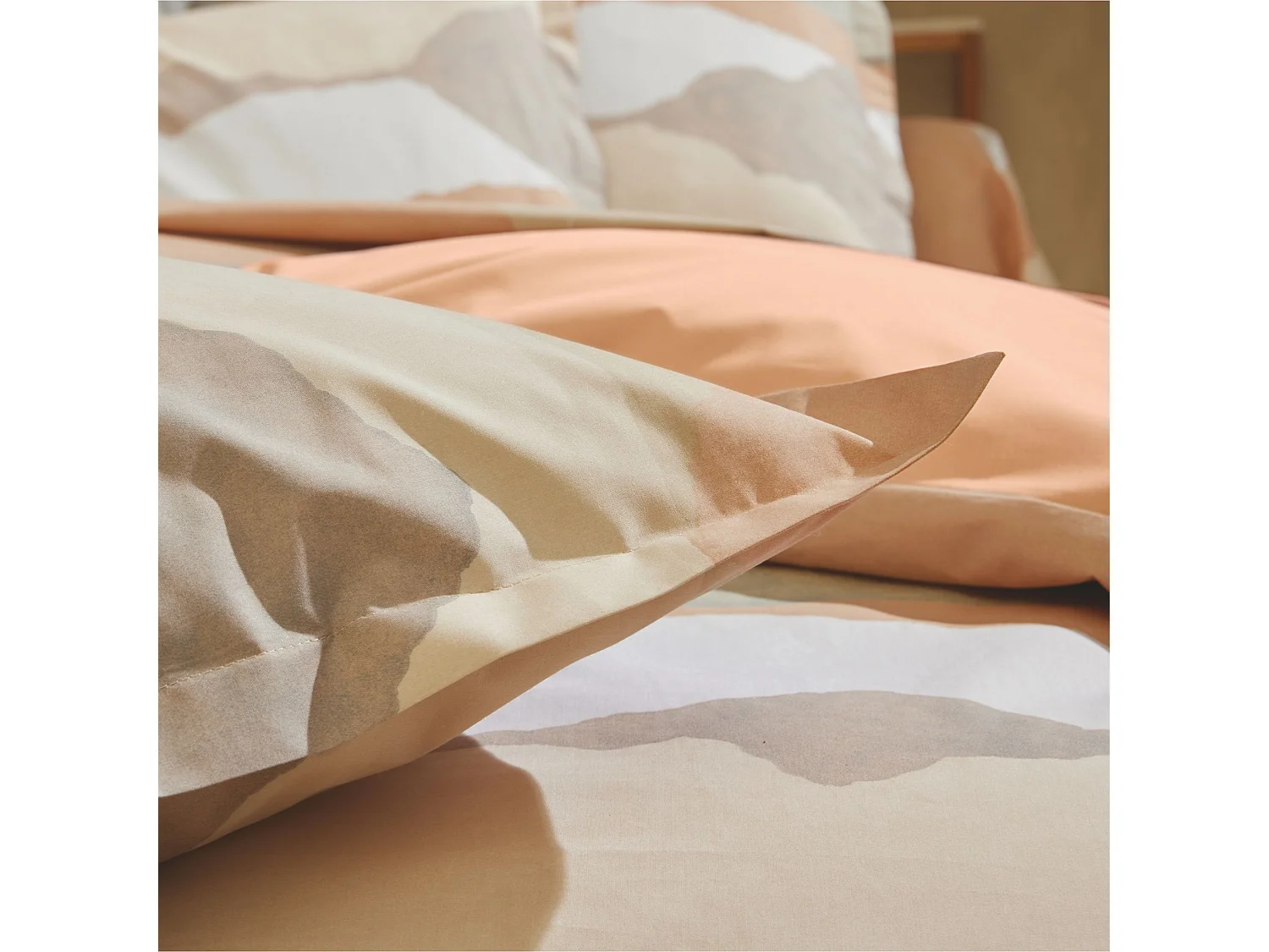 Parure de lit Land Craie 260x240- Tradilinge