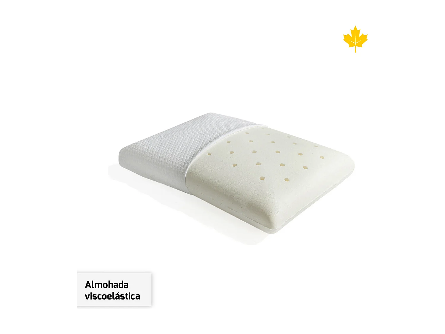 Pack Colchon + Almohada Viscoelastica + Somier Descansin | 180 x 180 | Ideal para Personas con Dolores de Espalda | Efecto nube | Silencioso
