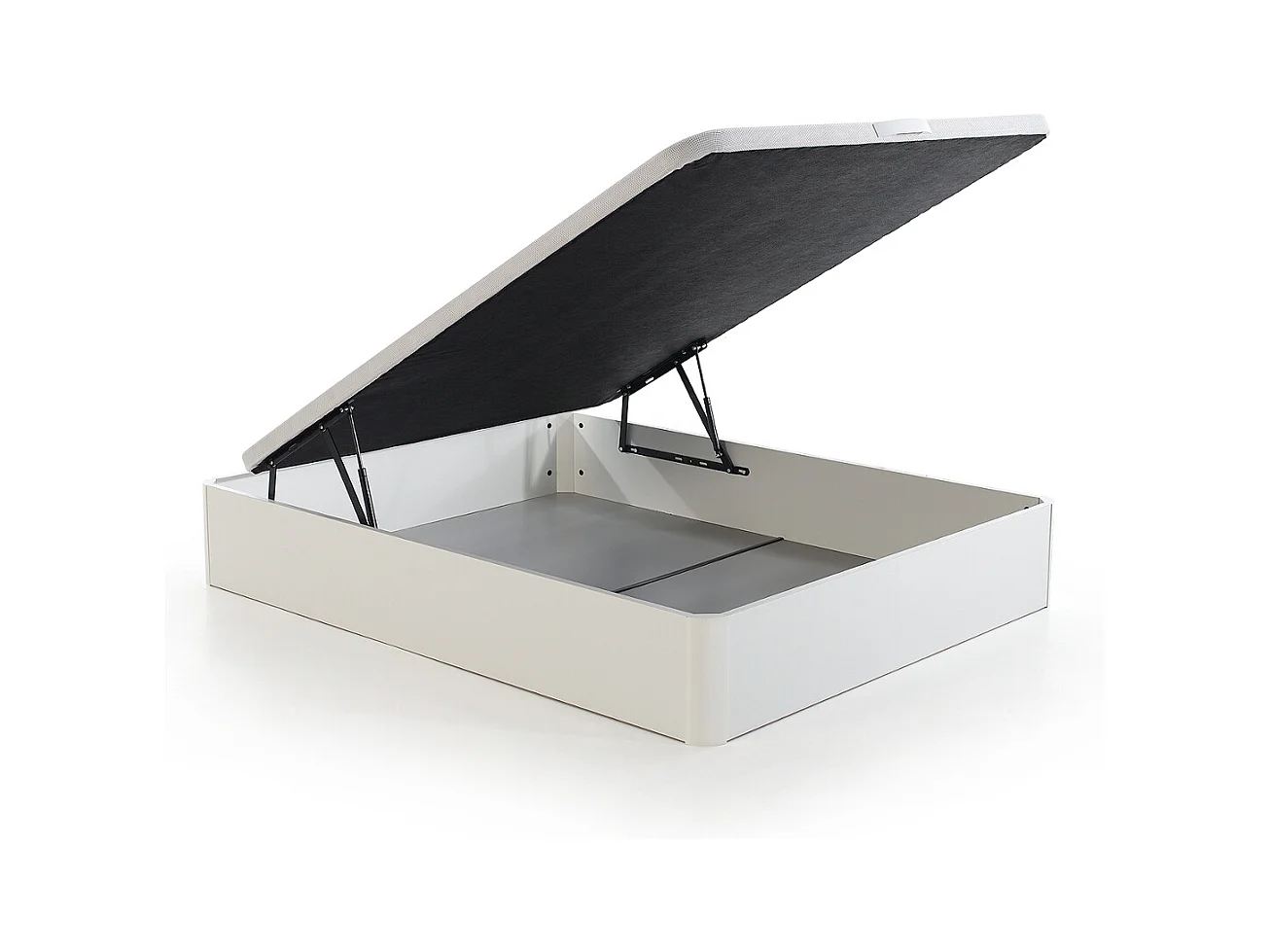 Canape Abatible 105 x 190 cm | Color Blanco | Con Subida A Domicilio | Reforzado | Gran Almacenaje | Descansin