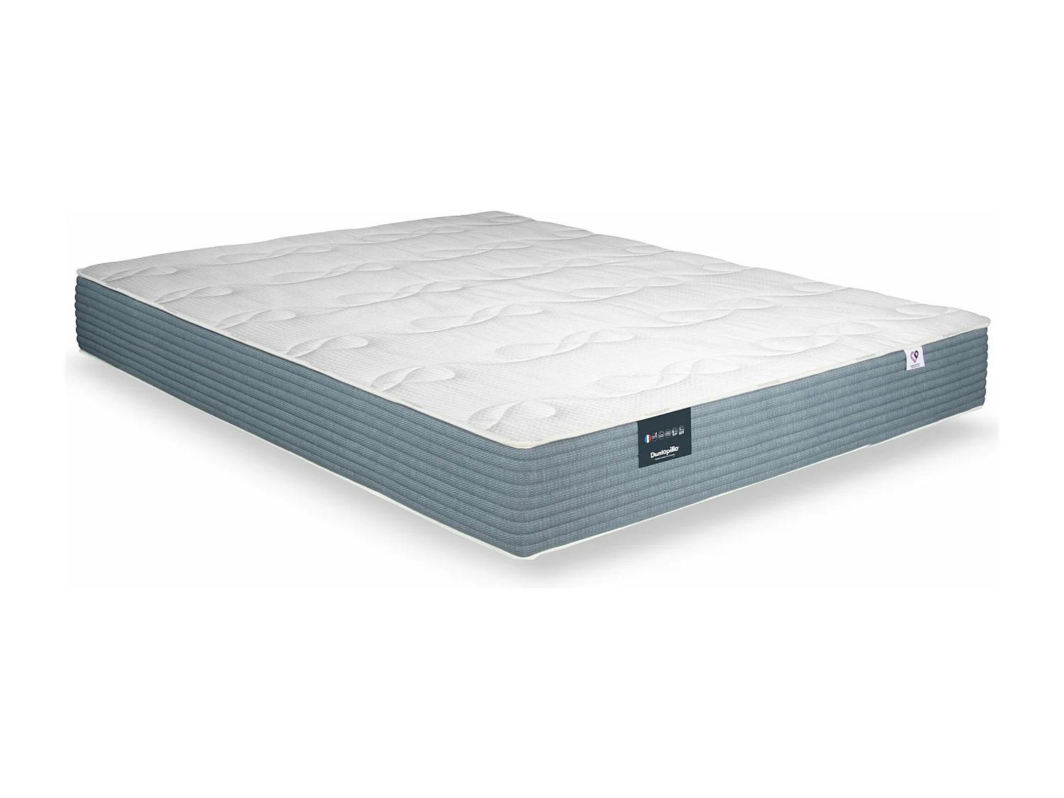 Matelas Dunlopillo en mousse Aerial® 2.0 Ferme - COQUELICOT 2 - 80x200