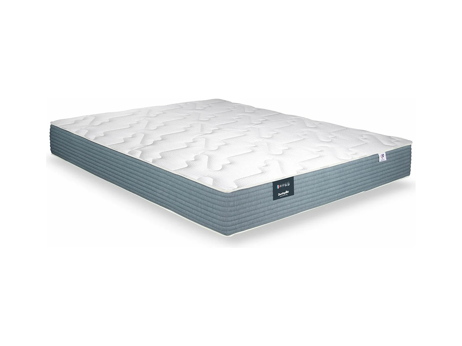Matelas Dunlopillo en ressorts ensachés 26 cm - IRIS 2 - 90x200