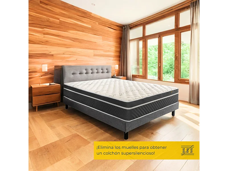 Colchon Viscoelástico 30cm Magnum Sleep | 105 x 190 | Confort hotelero | Firmeza Alta