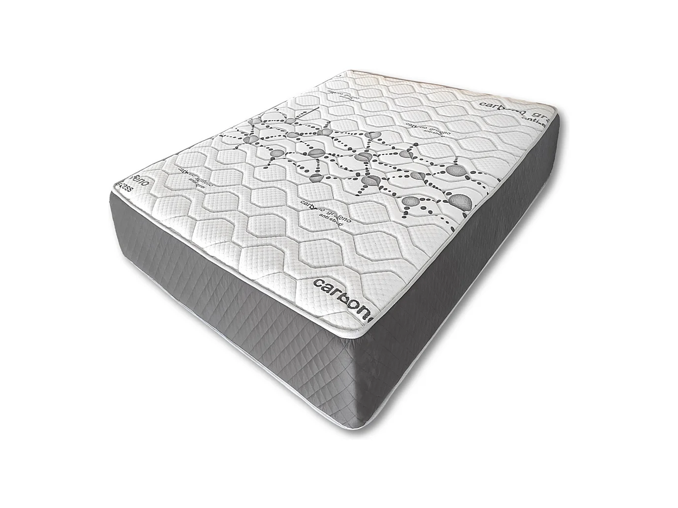 Colchon Viscoelástico 30cm Alta gama | 140 x 180 | Ideal para Personas con Dolores de Espalda | Alta Firmeza | Carbono-Grafeno Anti-Stress