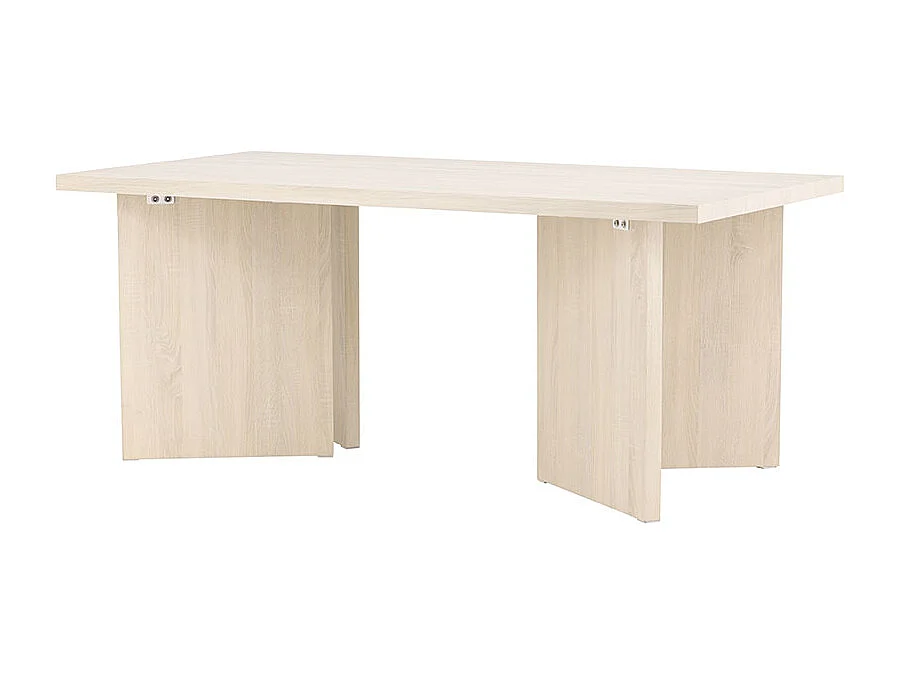 Table à Manger Design "Bassholmen" 180cm Naturel