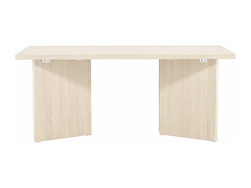 Table à Manger Design "Bassholmen" 180cm Naturel