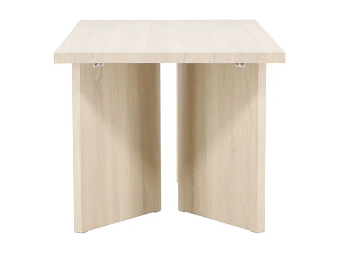 Table à Manger Design "Bassholmen" 180cm Naturel