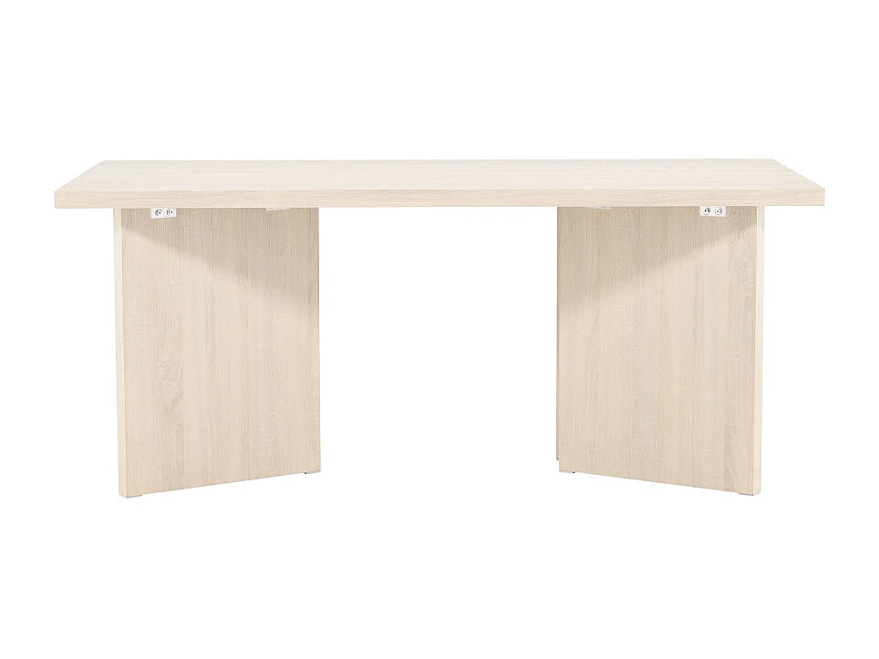 Table à Manger Design "Bassholmen" 180cm Naturel