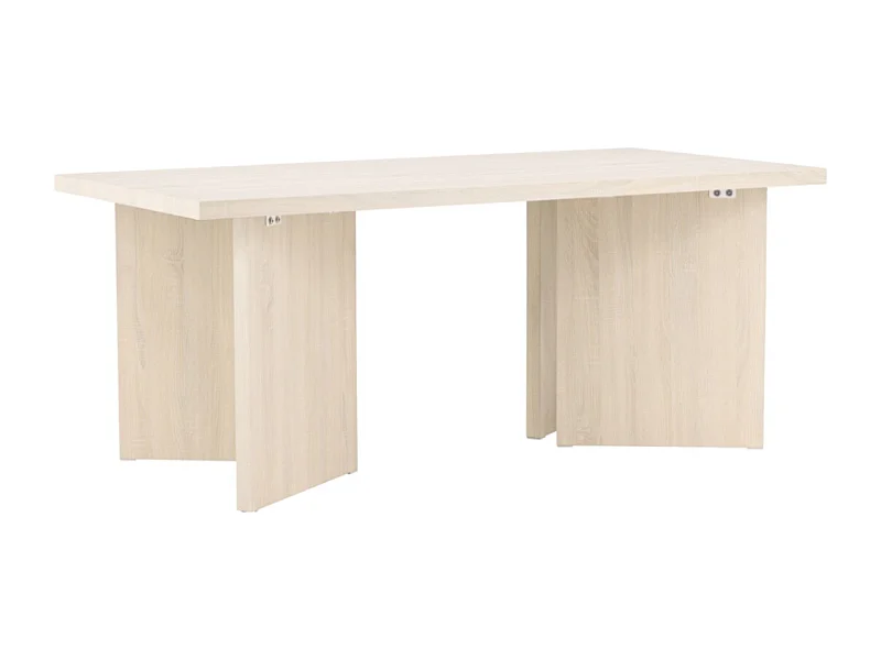Table à Manger Design "Bassholmen" 180cm Naturel