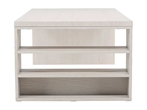 Mika table de salle à manger 110x230 cm whitewash.