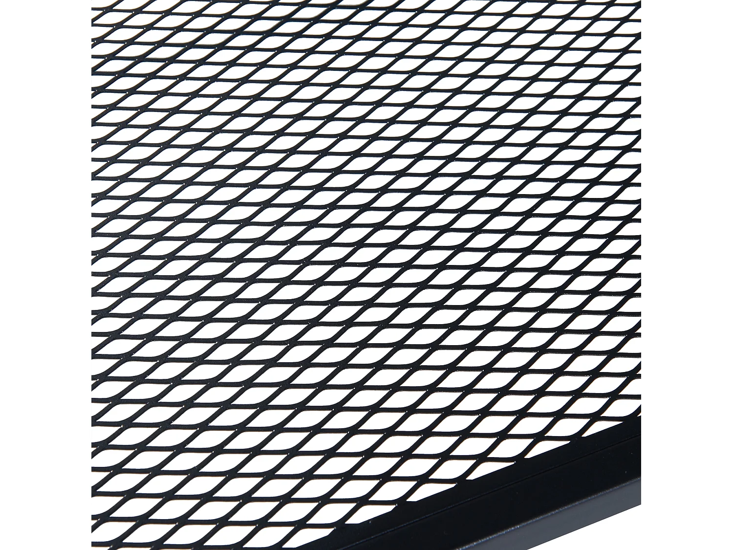 Table d'appoint Ruokolahti acier 51 x 51 x 51 cm noir mat [en.casa]