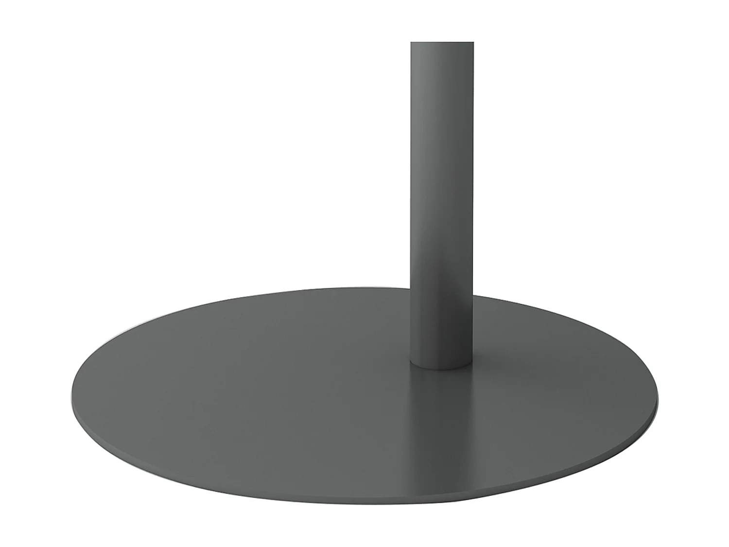 Table d'appoint Nastätten métal 50 x 50 x 38 cm gris mat [en.casa]