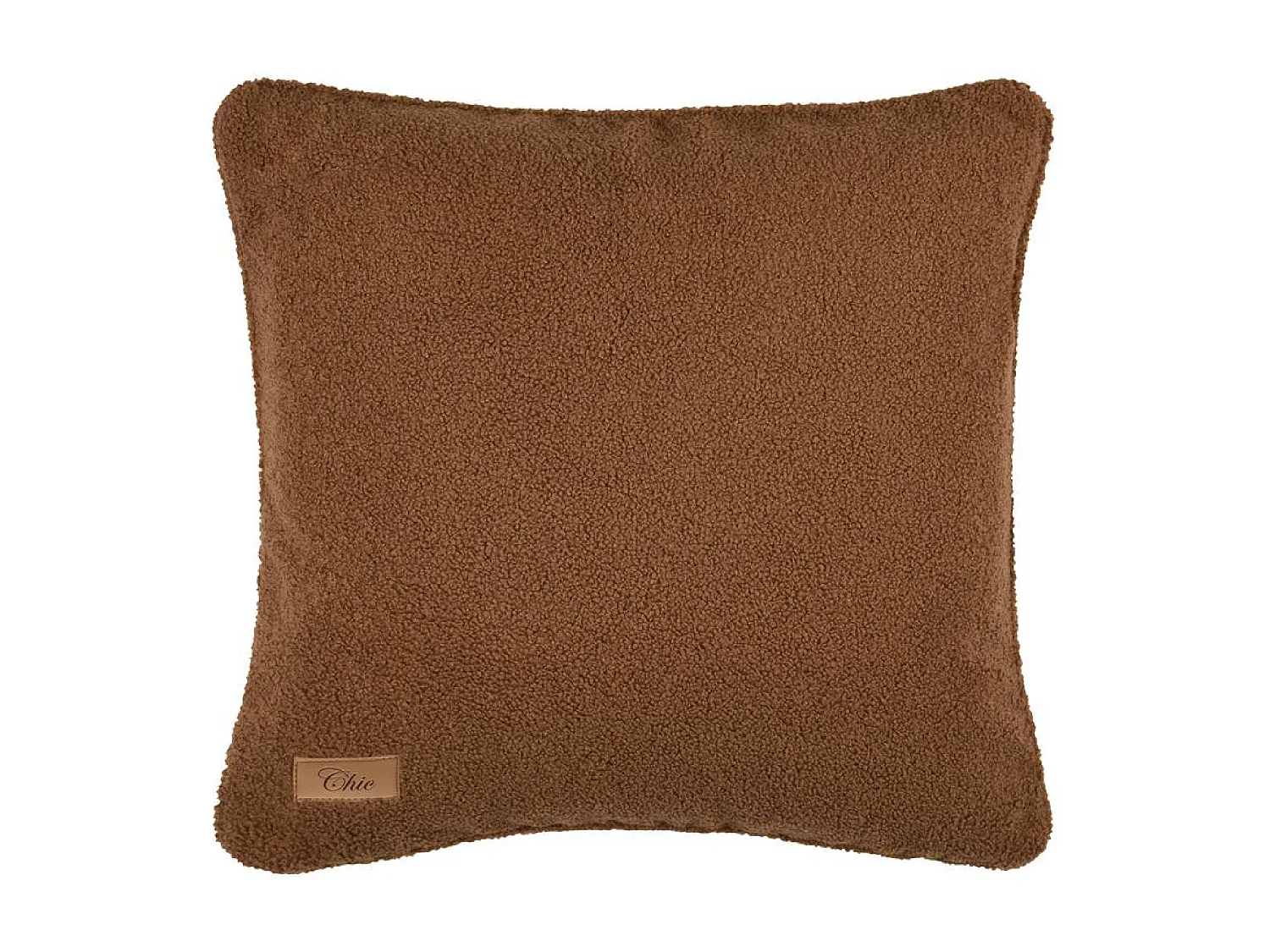 Cojín cuadrado efecto rizo