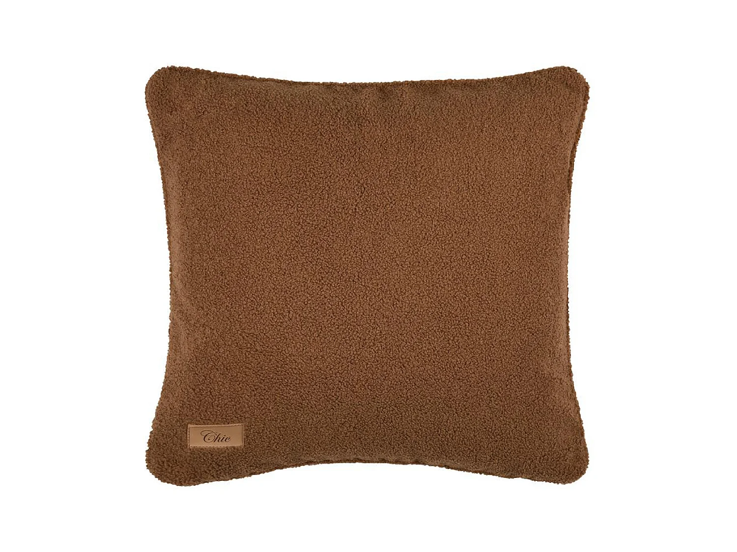 Coussin carré effet bouclette