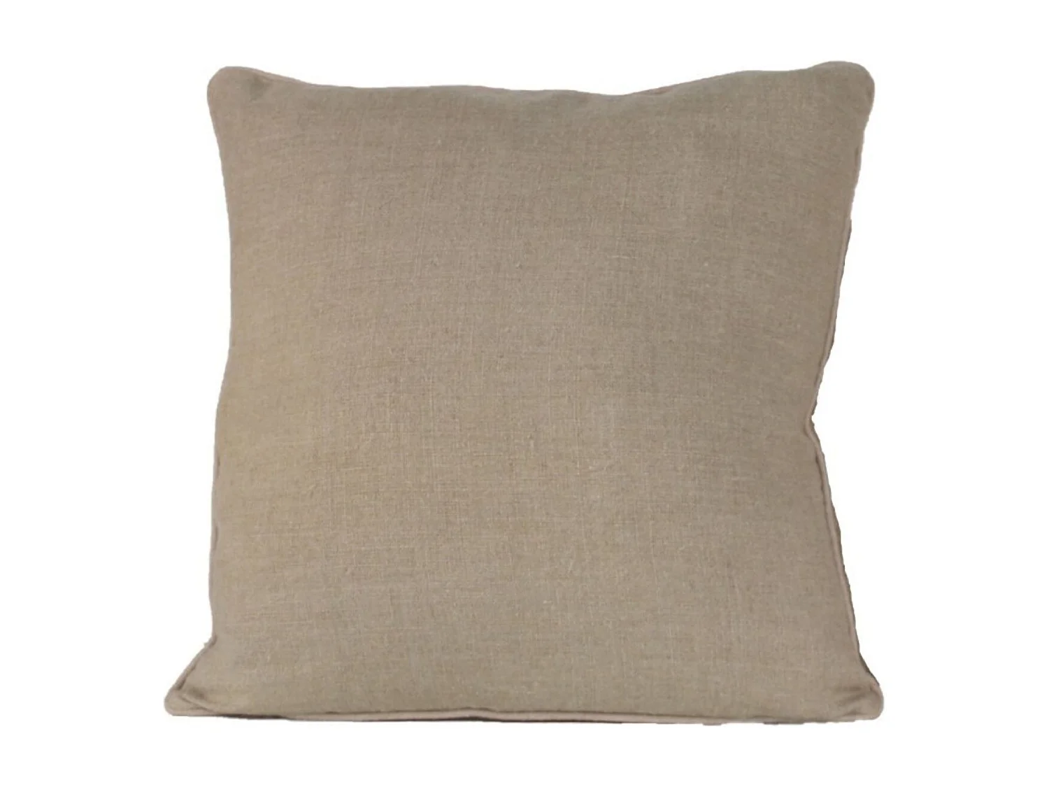 Coussin lin et coton bourdon