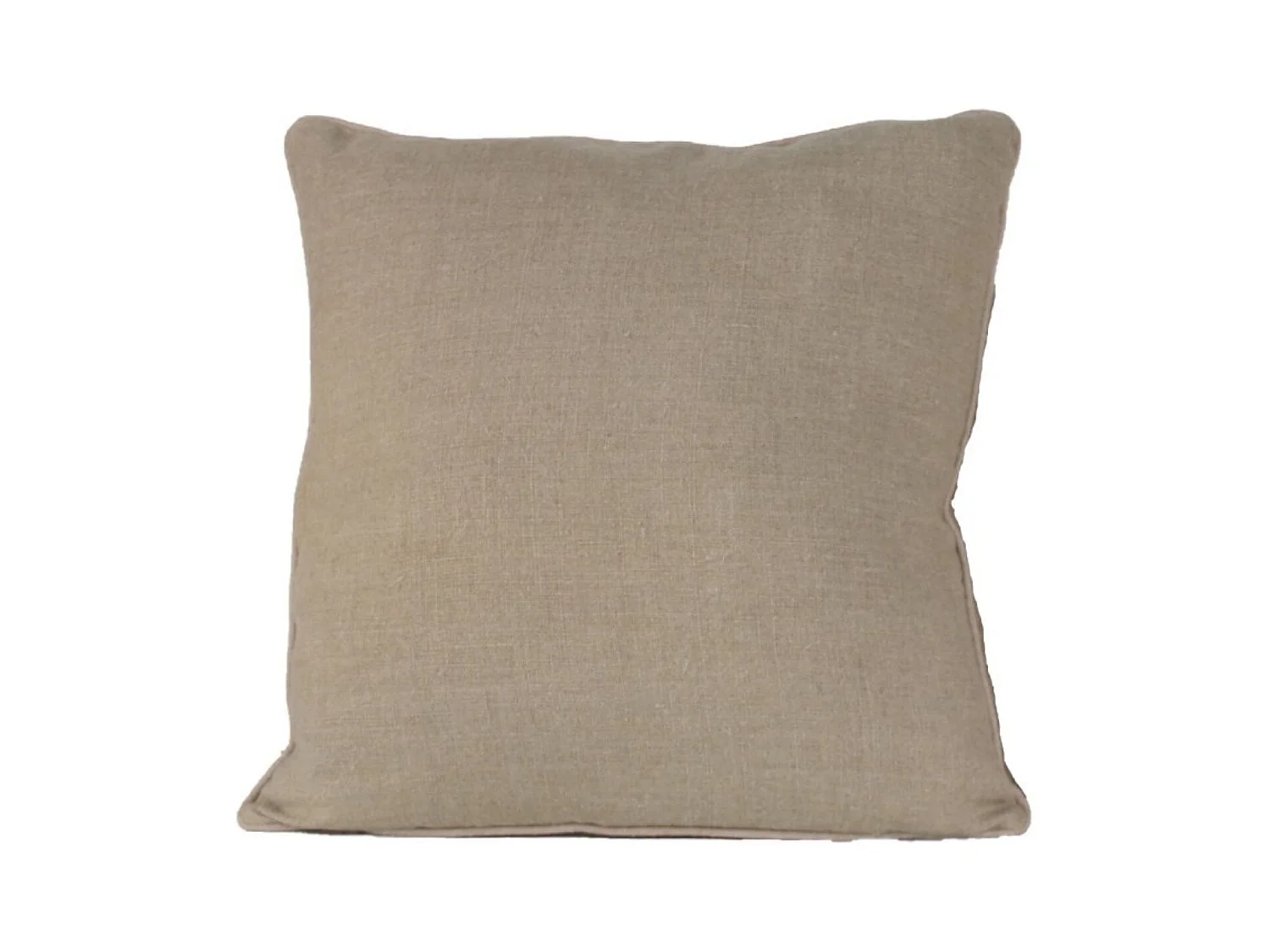 Coussin lin et coton bourdon