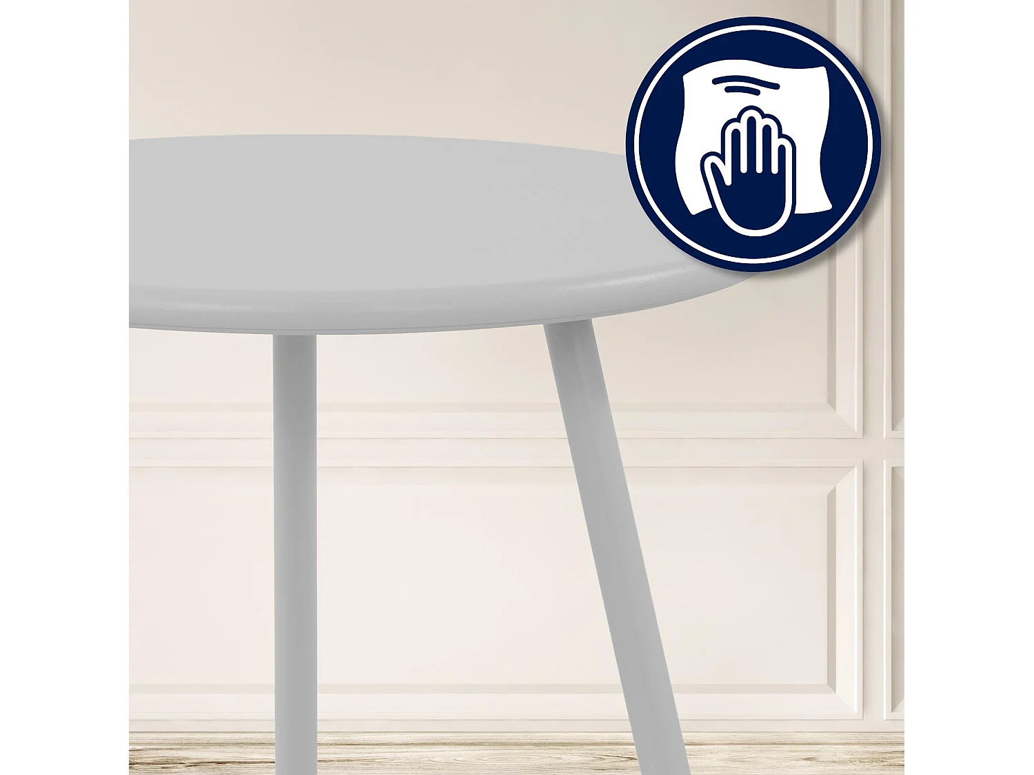 Ensemble de jardin - Table + 4 Chaises - Minota