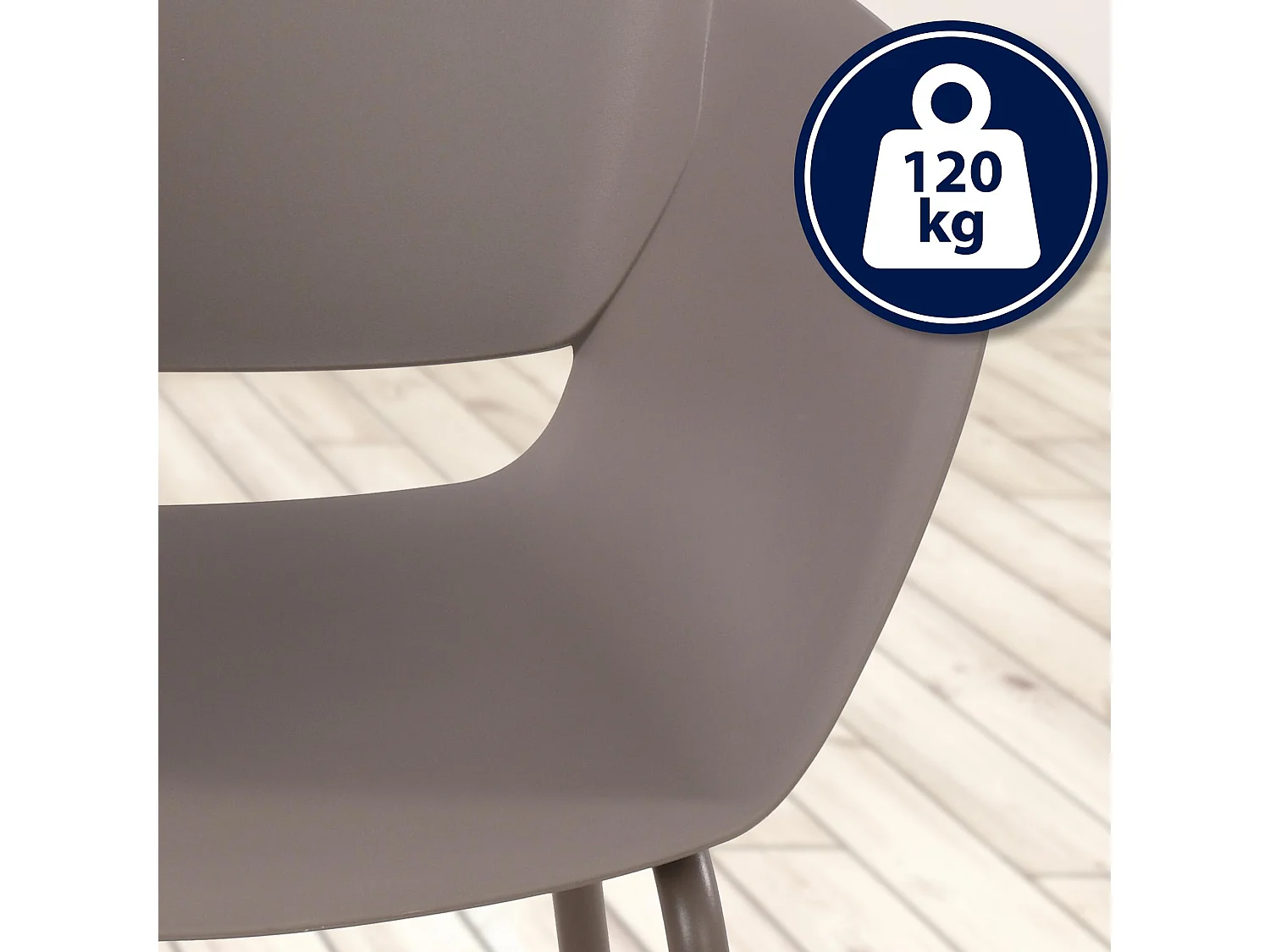 Ensemble de jardin - Table + 4 Chaises - Minota