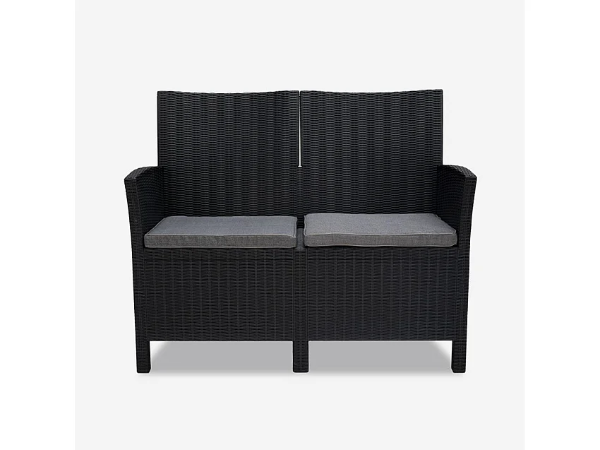 Conjunto jardín exterior sofá 2 sillones mesa de centro Taormina Grand Soleil