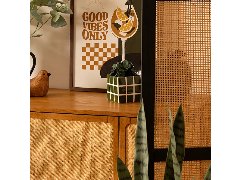 Cadre Déco "Armel" 40x50cm Multicolore