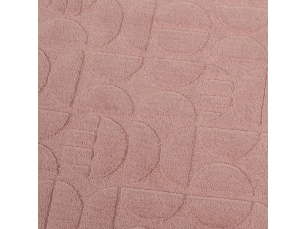 Plaid mae vieux rose 130x170 cm