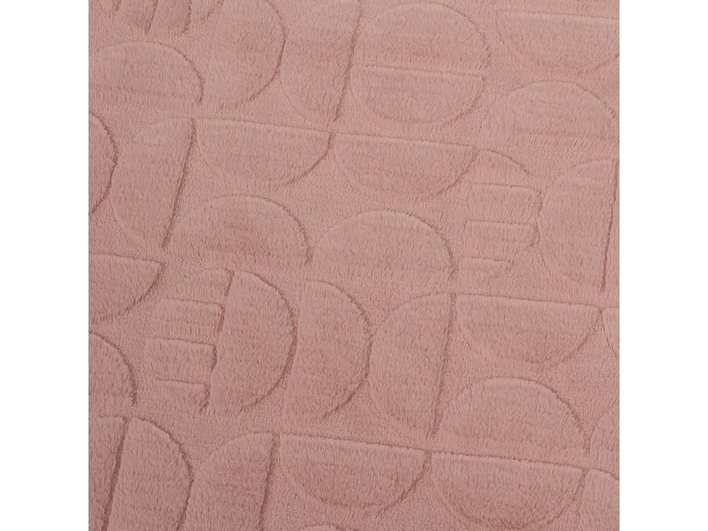 Plaid mae vieux rose 130x170 cm