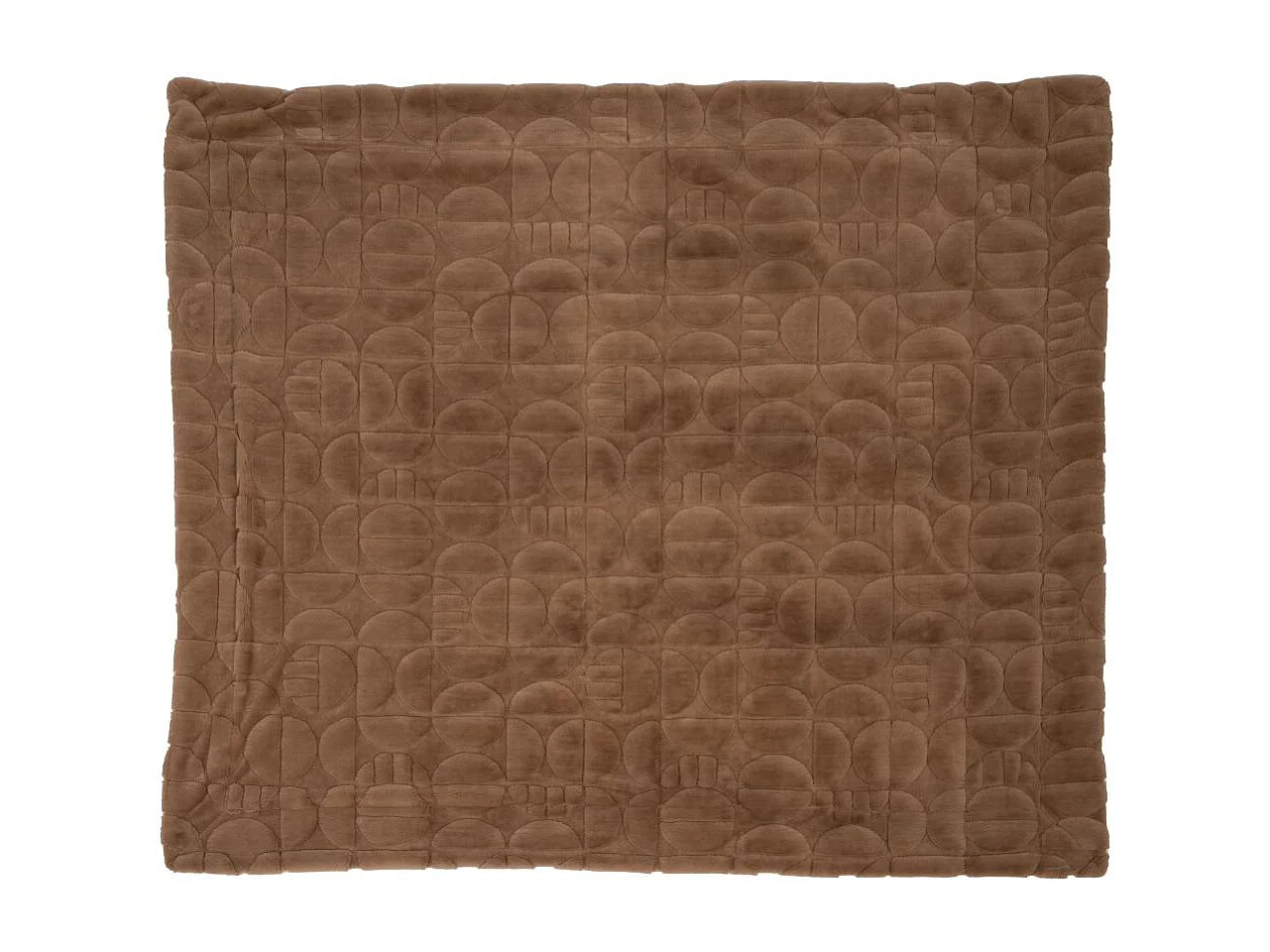 Plaid mae taupe 130x170 cm