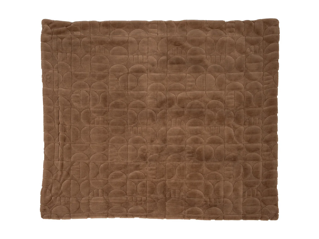 Plaid mae taupe 130x170 cm