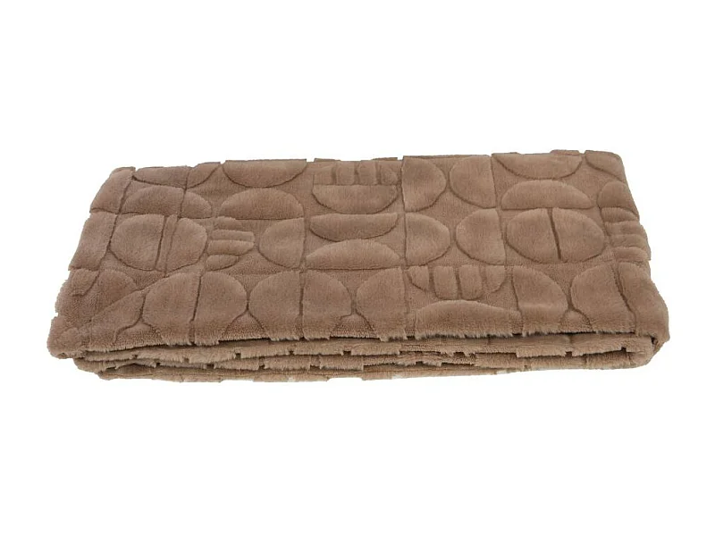 Plaid mae taupe 130x170 cm